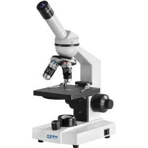 Kern Microscopio Mono Achromat 4/10/40, WF10x18, 0,5W LED, OBS 112