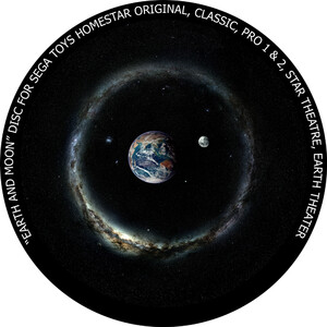 Redmark Disc for the Sega Homestar Planetarium Earth and Moon