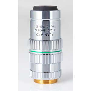 Motic Obiettivo Planacromatico PA ELWD 20X/0.420 (wd 20mm) Correzione di parafocalità