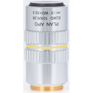 Motic Obiettivo planacromatico PA ELWD 10X/0.280 (larghezza 33,5 mm) Correzione della parafocalità