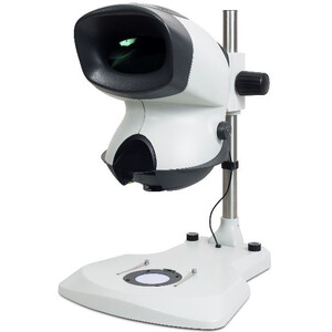 Vision Engineering Microscopio stereo zoom MANTIS Compact TS, MC-TS, Kopf, Auf-Durchlicht, LED, Säulenstativ, 2, 4, 6, 8x, o. Objektiv,