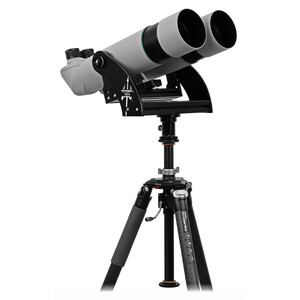 Omegon Binocolo Brightsky 30x100 45° inclusa montatura a forcella Neptune con colonna centrale e treppiede