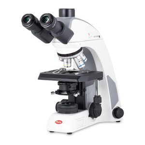 Motic Microscopio Mikroskop Panthera C2, Trinokular (Ohne 100X), infinity, plan, achro, 40x-400x, Halogen/LED