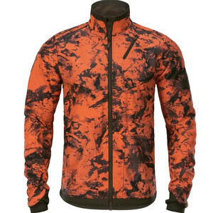 Härkila Giacca in pile Wildboar Pro Reversible, verde salice/AXIS MSP Wildboar arancione, taglia XXL