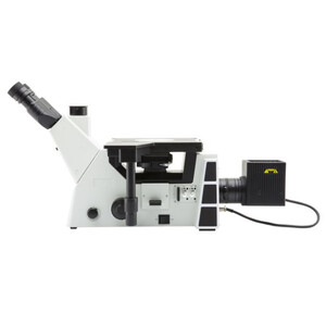 Optika Microscopio invertito IM-5MET, MET trino, invers, 10x24mm, AL, Halogen, 12V/100W w.o. objectives