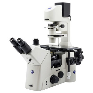 Optika Microscopio invertito IM-7, trino, inverso, 10x25 mm, LED 10 W, senza obiettivi