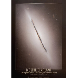 AstroMedia Poster Die Spindel-Galaxie