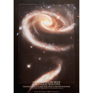 AstroMedia Poster Galassia delle Rose Arp 273