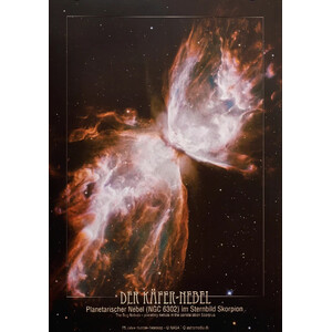 AstroMedia Poster La Nebulosa Scarabeo NGC 6302