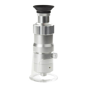 Euromex Lente d`Ingrandimento Lupe Messmikroskop, 60x, LED, 0.02mm