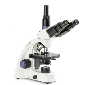 Euromex Microscopio MB.1153, trino, DIN 160, achro, 40x-1000x, 10x/18, Dl, batteria ricaricabile, LED, 1W