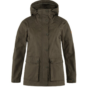 Fjällräven Giacca Forest Hybrid W, 633 Dark Olive, XL