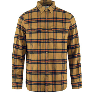 Fjällräven Camicia Övik Heavy Flannel M, 232-215 Buckwheat Brown-Autumn Leaf, M