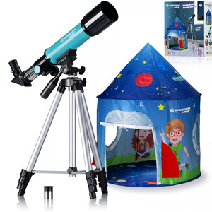 Bresser Junior Telescopio AC 50/360 con tenda