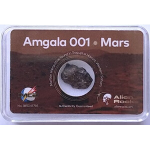 Alien Rocks Meteorite di Marte Amgala 001 0,7 - 0,99 grammi