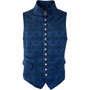 Rettl Gilet Kaiser Franz Josef Triscele blu taglia 54