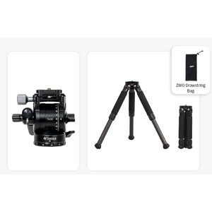 ZWO Treppiede Carbonio TC20+TH10 Seestar Smart Telescope