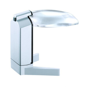 Eschenbach Lente d'ingrandimento da tavolo scribolux con LED, 2,8x, 7 dpt