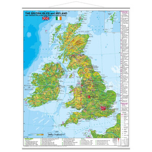 Stiefel Mappa The British Isles and Ireland (68 x 98 cm)
