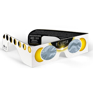 Baader Occhiali per eclissi solare Sonnenfinsternis-Brille Sonnenfinsternis Sofi Beobachtungsbrille Solar Viewer AstroSolar® 100 Stück