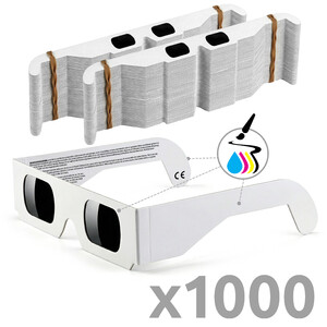 Omegon Occhiali per eclissi solare OEM Solar Safe 1.000 pezzi