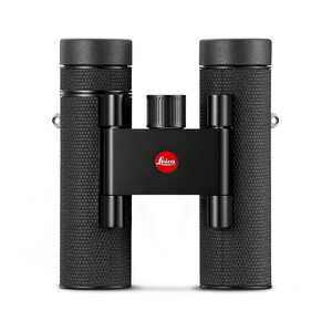 Leica Binocolo Noctivid 8x25 rivestito in pelle nera