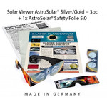 Baader AstroSolar Set per l'osservazione solare: occhiali e filtro in foglio