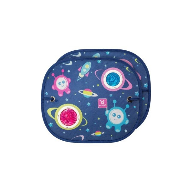 Benbat Parasole per auto per bambini (44 x 38 cm) – 2 pezzi