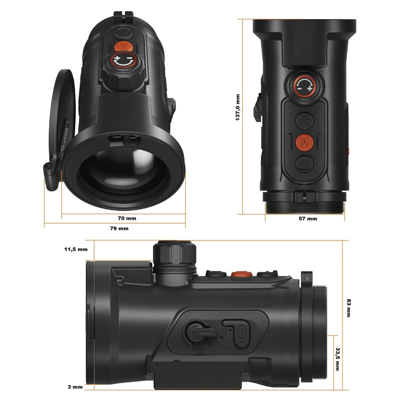 ThermTec Camera termica Hunt 635L Pro LRF