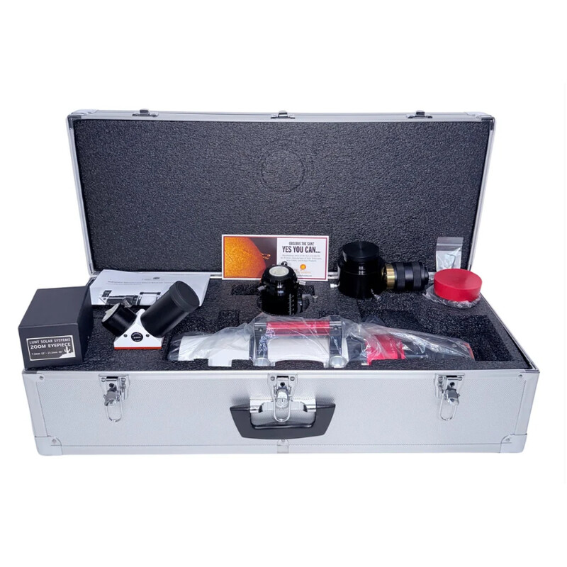 Lunt Solar Systems Telescopio Solare ST 80/560 LS80MT Ha B1800 PT DS Premium Kit