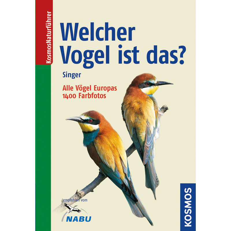 Kosmos Verlag "Welcher Vogel ist das? Vögel Europas. Ein Bestimmungsbuch" - Che uccello è quello? Uccelli d'Europa. Una guida per riconoscerli