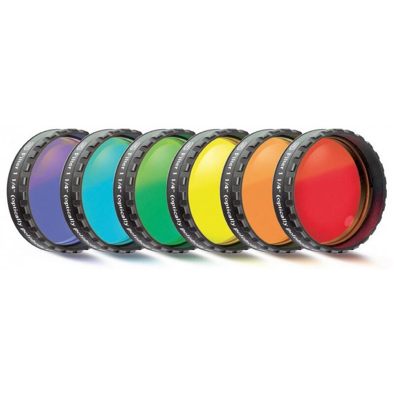 Baader Filtro Seti filtri oculari  1,25" - 6 colori (lavorati piano-paralleli)