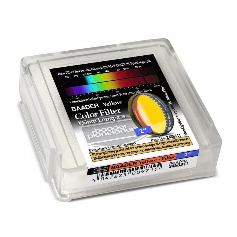 Baader Filtro 495nm 2"