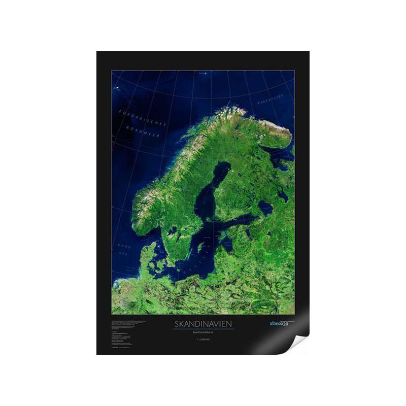 albedo 39 Mappa Regionale La Scandinavia