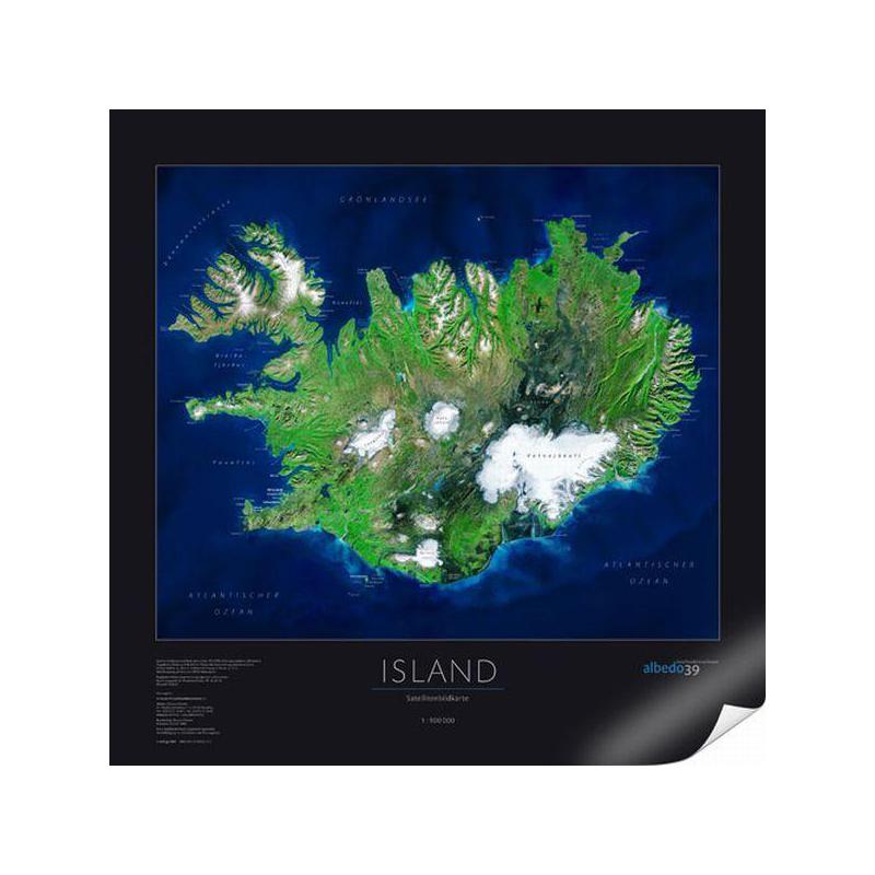 albedo 39 Mappa Islanda