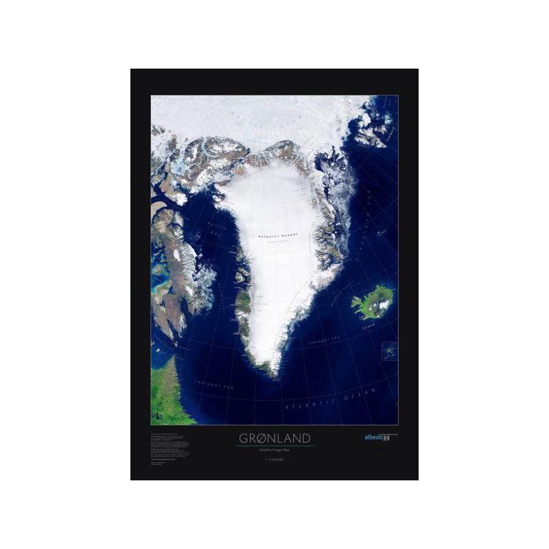 albedo 39 Mappa Groenlandia