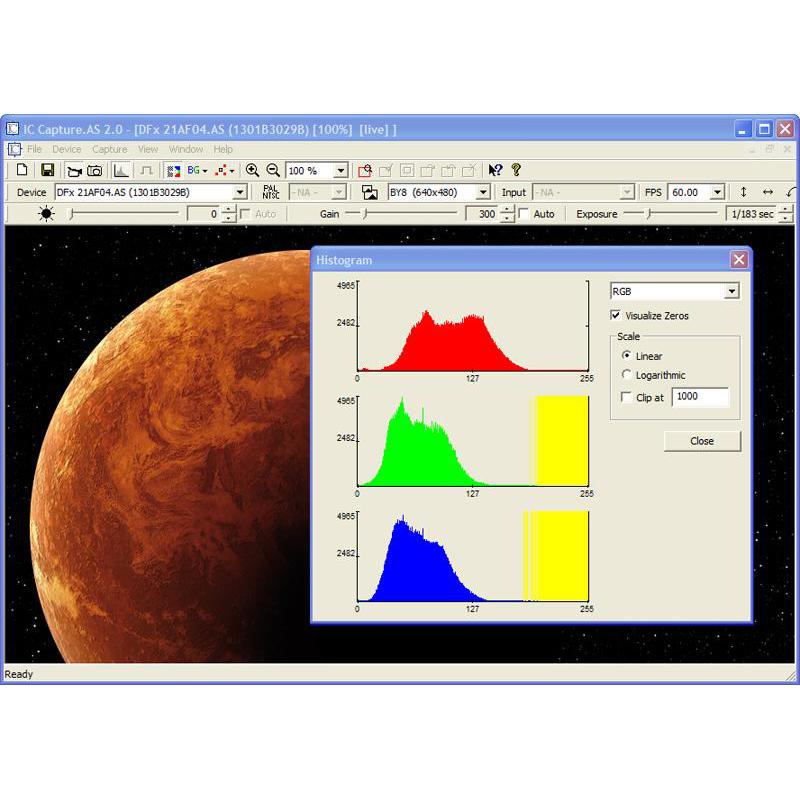 The Imaging Source Fotocamera DMK 31AU03.AS Astro camera monocromatica CCD