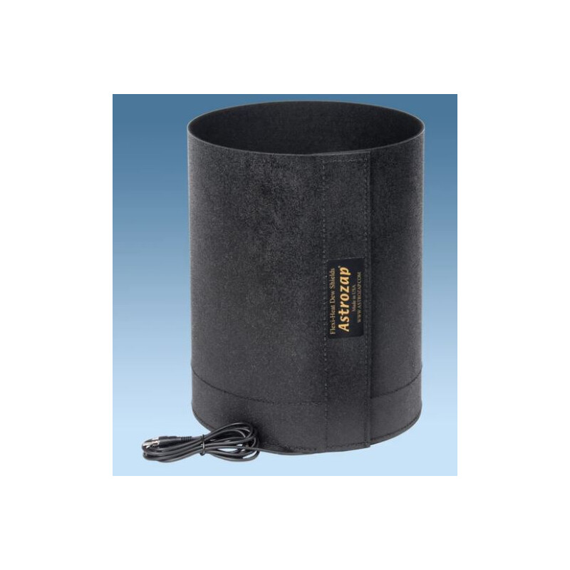 Astrozap Cappuccio flessibile anticondensa Schermo anti umidità con riscaldatore integrato per ETX105 / C-4