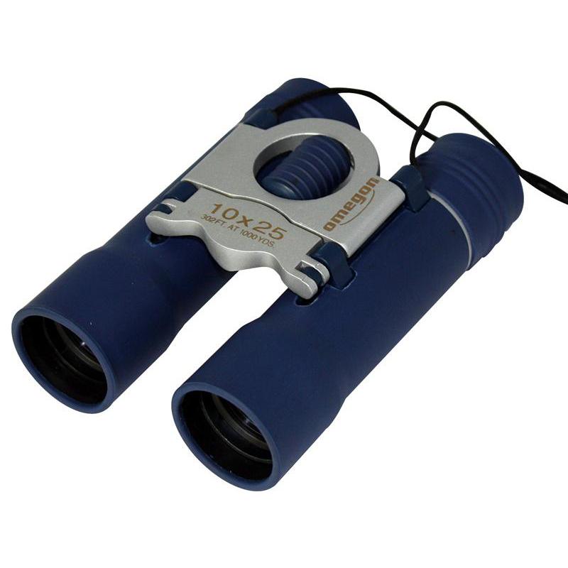 Omegon Binocolo Pocketstar 10x25, blu