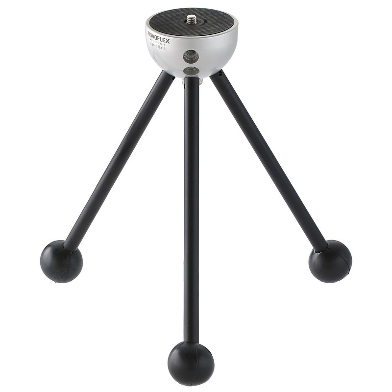 Novoflex Treppiede da tavolo BasicBall, argento