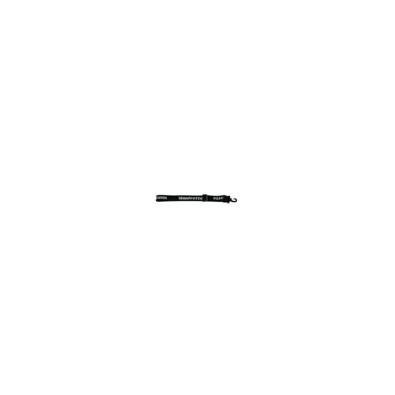 Manfrotto Cinghia per trasporto cavalletto, nera, corta, per cavalletti fotografici in carbonio