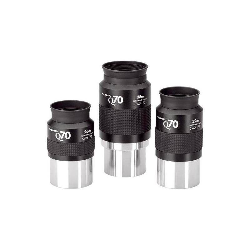 Orion Oculare Set di 3 oculari Q70 (26mm, 32mm, 38mm)