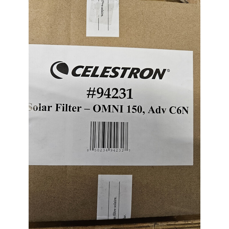 Celestron Filtri solari Filtro solare Astro Solar per Omni 150, C6N