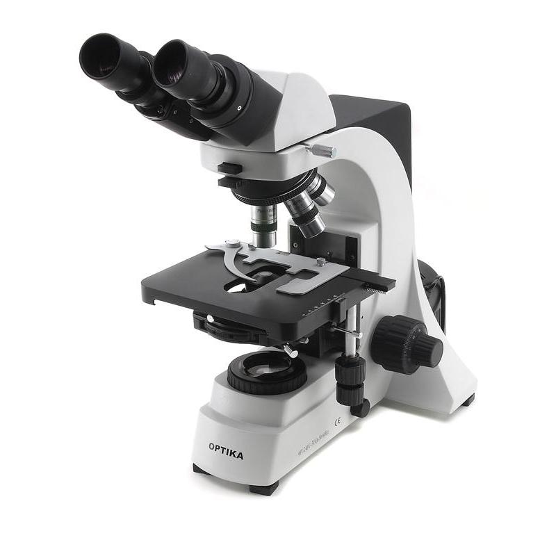 Optika B-600Bph microscopio binoculare, 100-1000x, piano acromatico a contrasto di fase