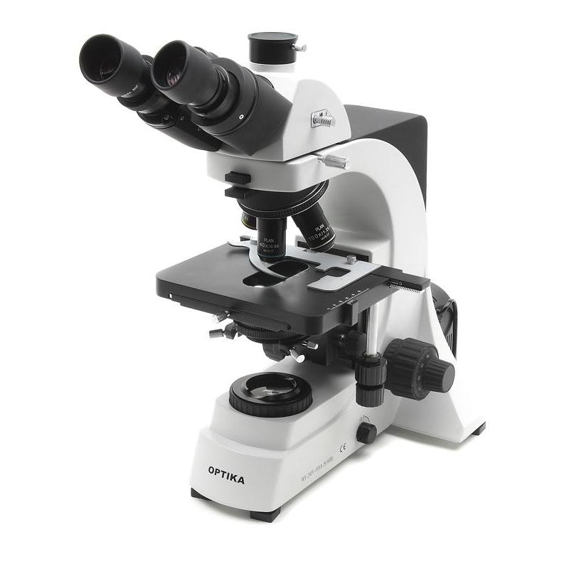 Optika B-600Ti microscopio trinoculare, 40-1000x, piano acomatico IOS