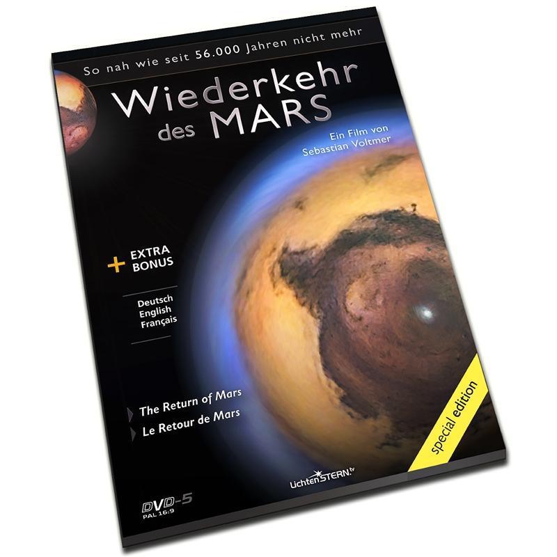 Lichtenstern Verlag Film "Wiederkehr des Mars" (ritorno a Marte), special edition DVD