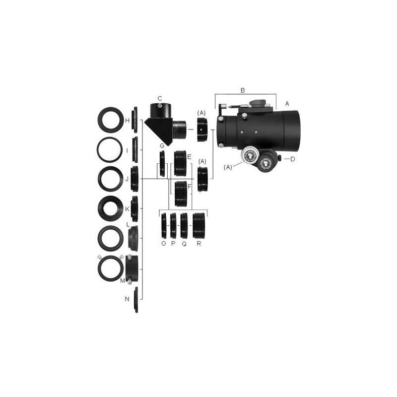 TeleVue prolunga 1" per 2,4"