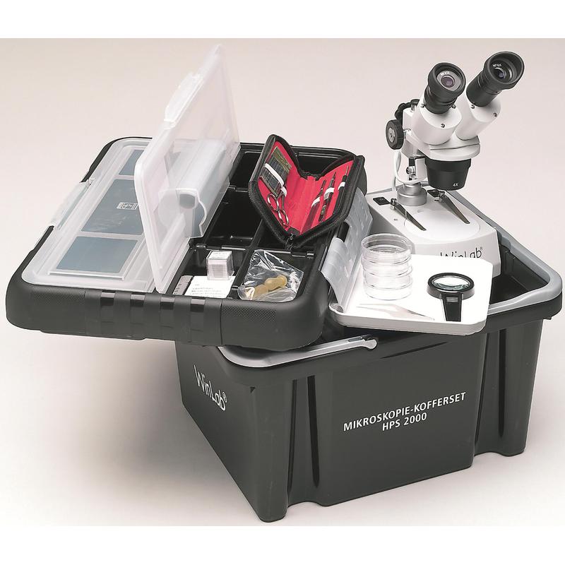 Windaus Lente d`ingrandimento stereo (Duale) HPS 2000/VIDEO, Set microscopio con videocamera S-video
