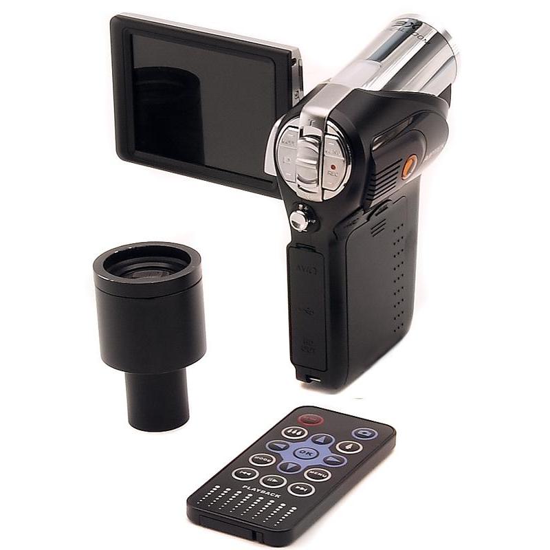 Optika Videocamera digitale 12MP con adattatore ottico e software di misurazione