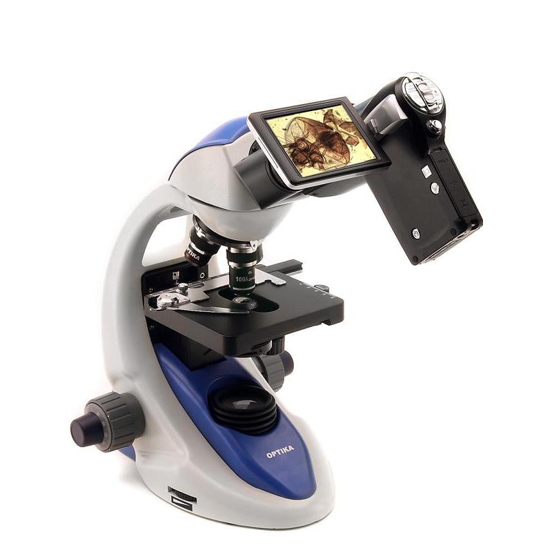 Optika Videocamera digitale 12MP con adattatore ottico e software di misurazione